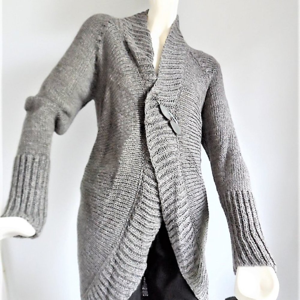 CONCEPT CREA  LONG  SWEATER  WOOL/MOHAIR/ACRYL/NYL NWT